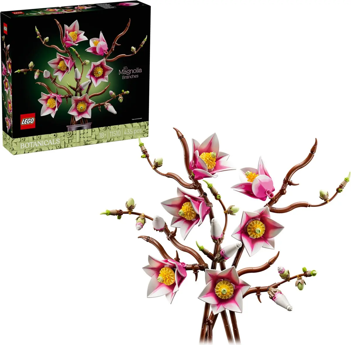 LEGO Botanicals 11510 Magnolia Branches set, image 4