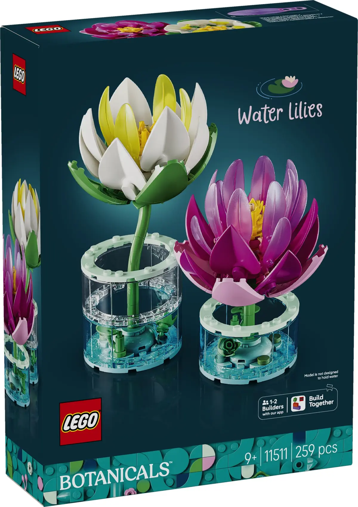 LEGO Botanicals 11511 Water Lilies set, image 2