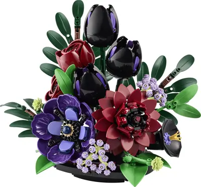 LEGO Botanicals 11513 Dark Flower Arrangement set