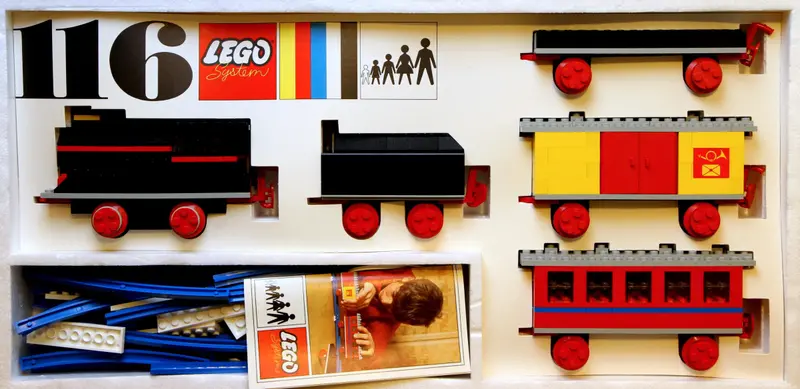 LEGO Trains 116 Starter Train Set with Motor set