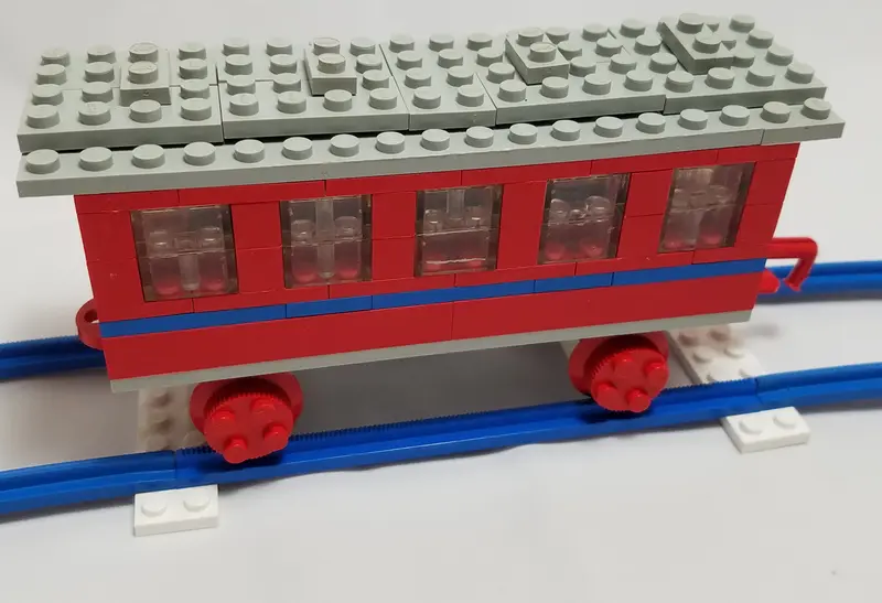 LEGO Samsonite 116 Deluxe Motorized Train Set set, image 5