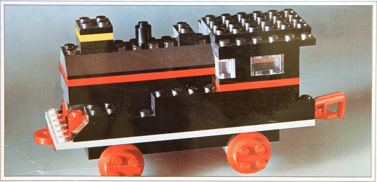 LEGO Trains 117 Locomotive without Motor set