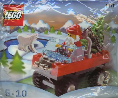 LEGO Town 1177 Santa's Truck set