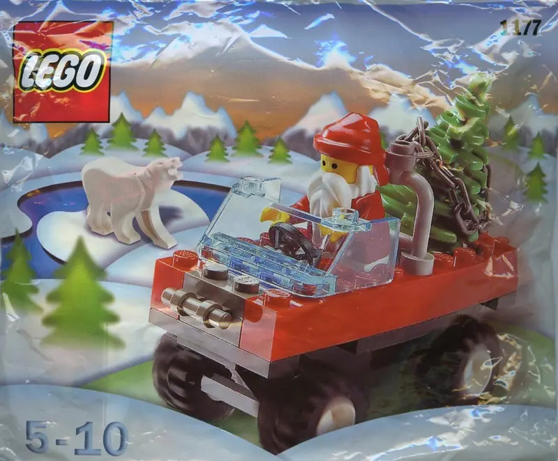 LEGO Town 1177 Santa's Truck set