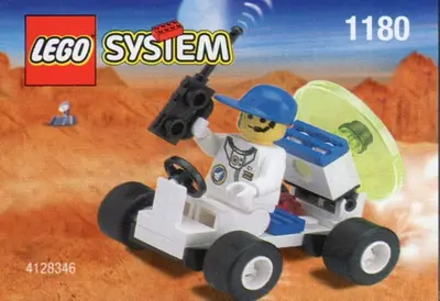 LEGO Town 1180 Space Port Moon Buggy set