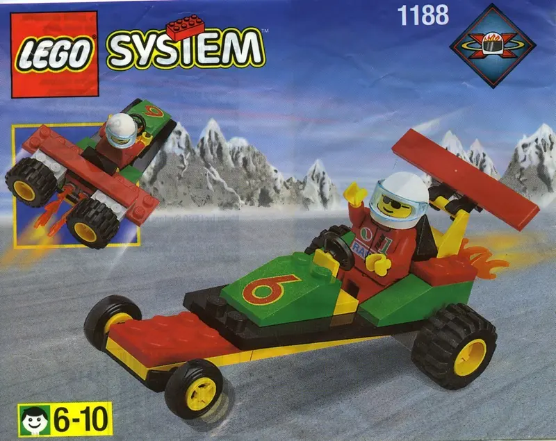 LEGO Town 1188 Fire Formula set