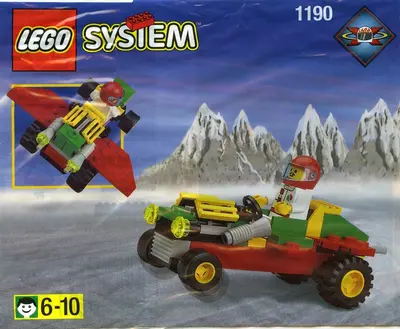 LEGO Town 1190 Retro Buggy set