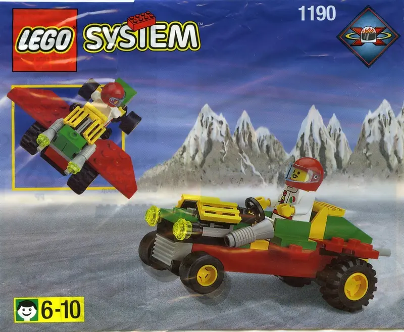 LEGO Town 1190 Retro Buggy set