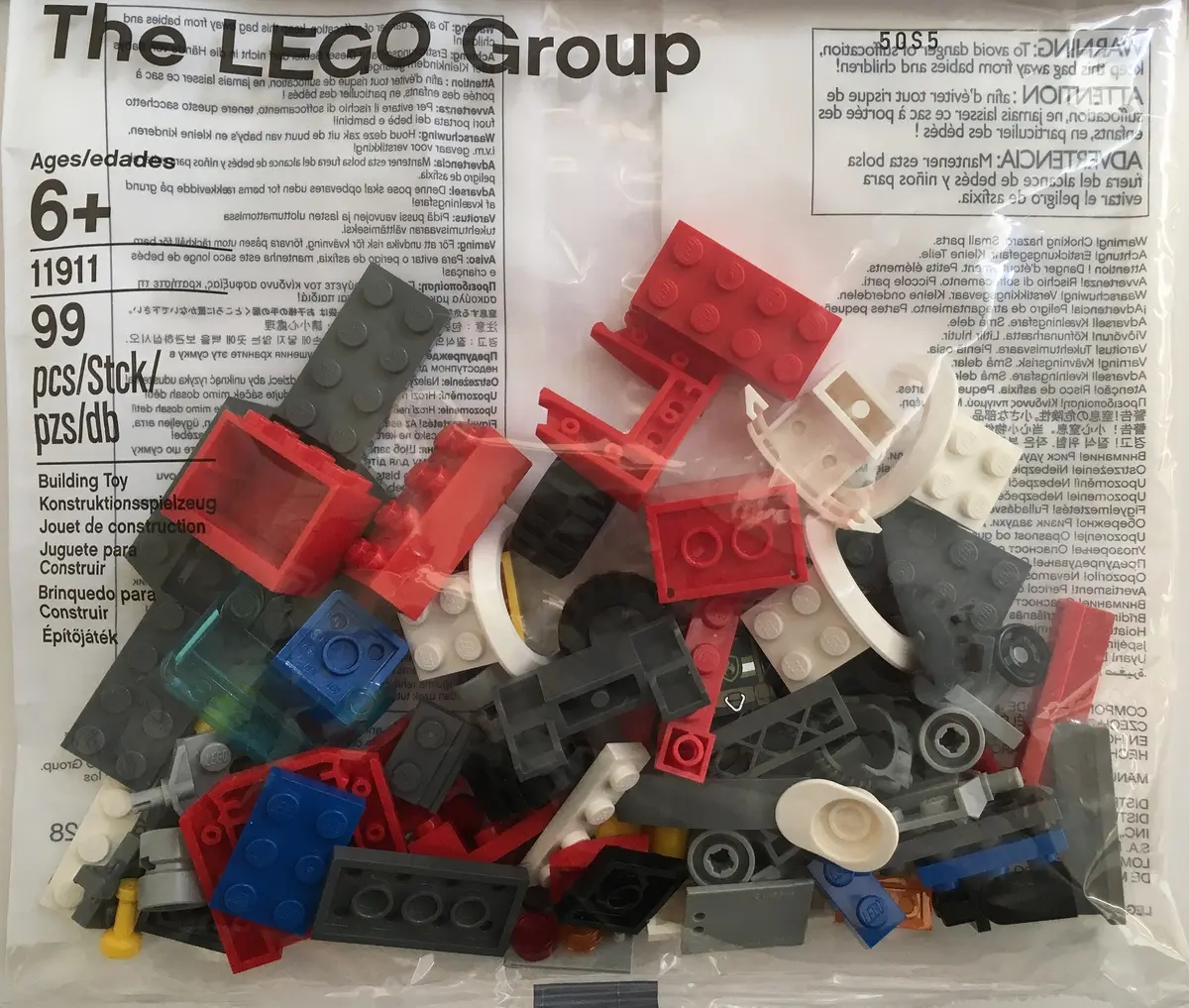 LEGO City 11911 City: Build Your Own Adventure parts set