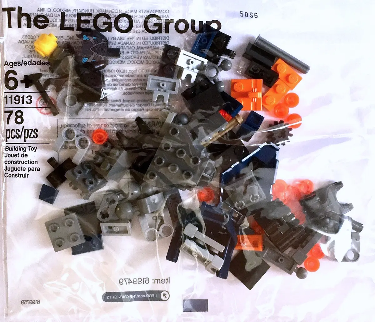 LEGO NEXO KNIGHTS 11913 LEGO NEXO KNIGHTS: Build Your Own Adventure parts set