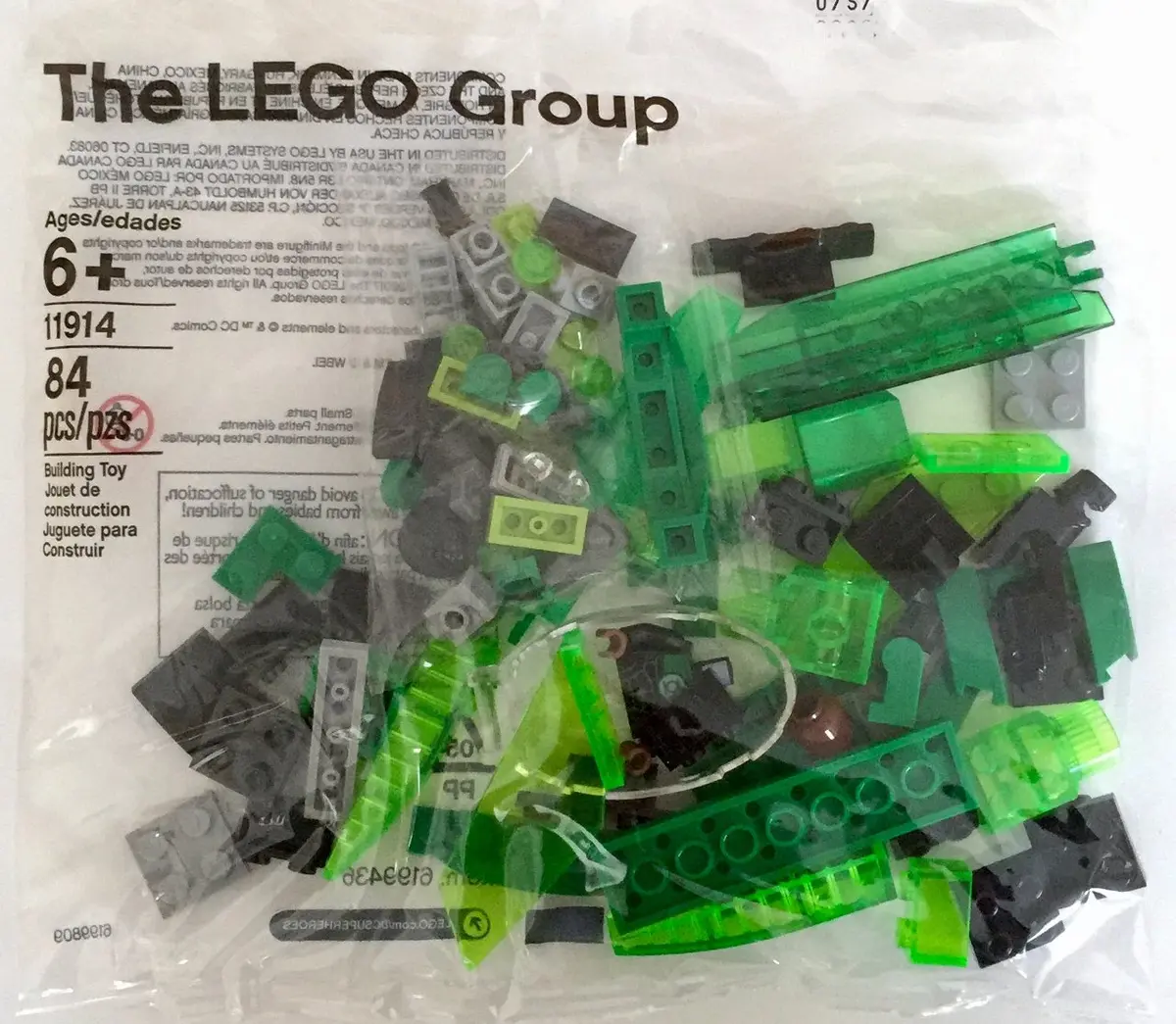 LEGO DC Comics Super Heroes 11914 DC Comics Super Heroes Build Your Own Adventure parts set