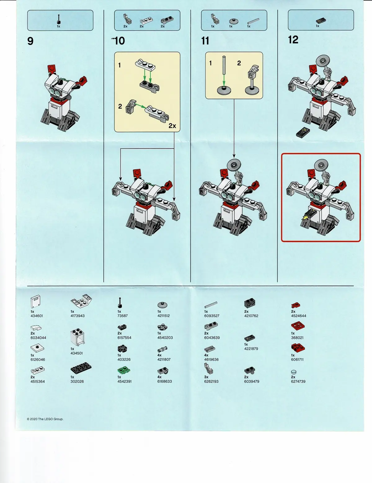 LEGO Creator 11938 Robot set, image 3