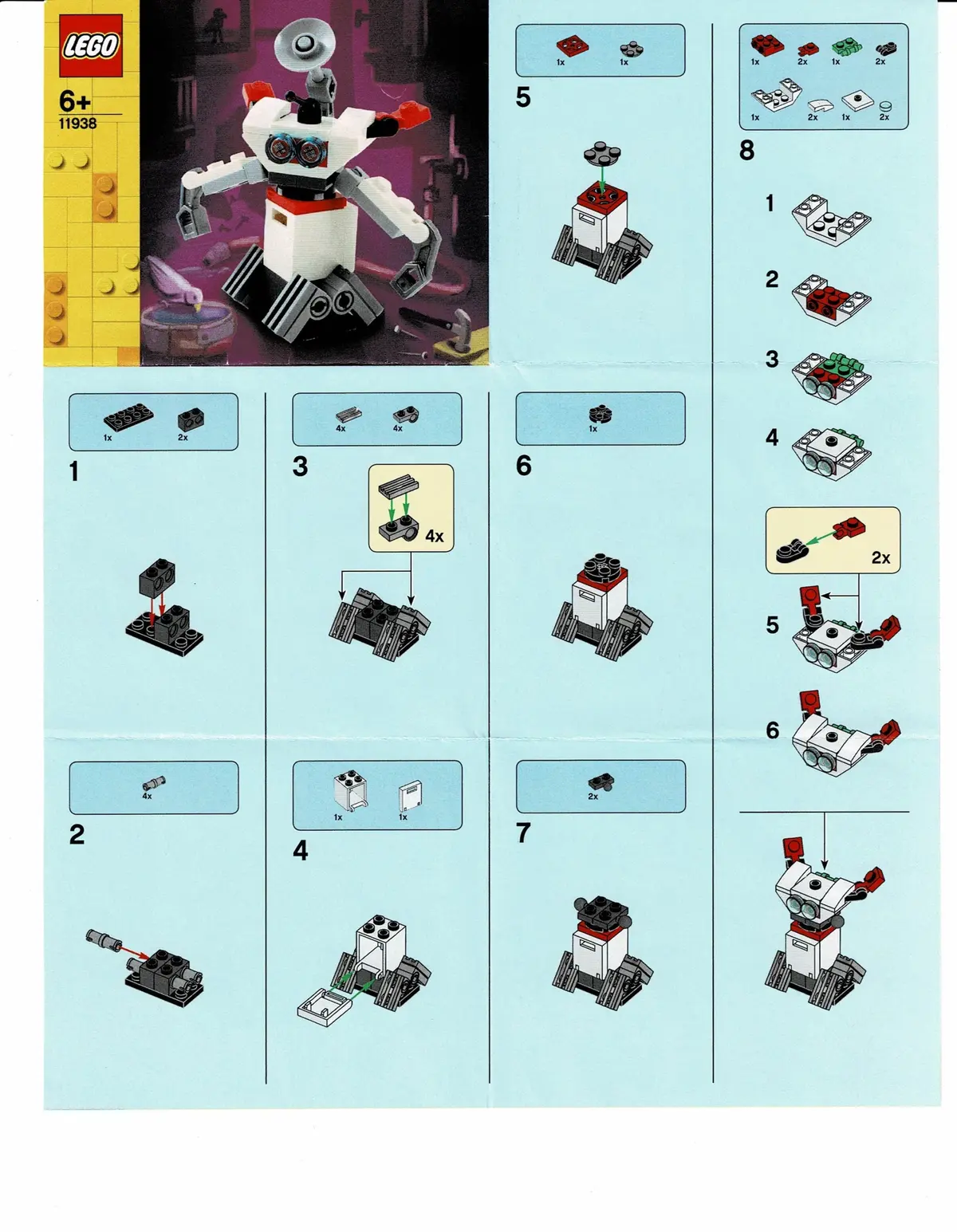 LEGO Creator 11938 Robot set, image 2