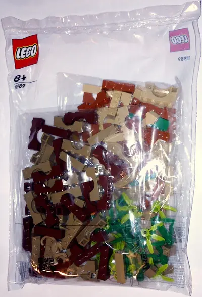 LEGO Miscellaneous 11989 Parts for Monkey Palace game set