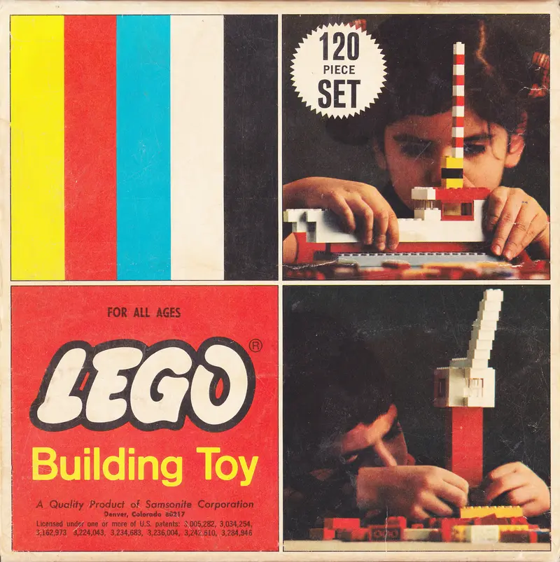 LEGO Samsonite 120 Small Basic Set set