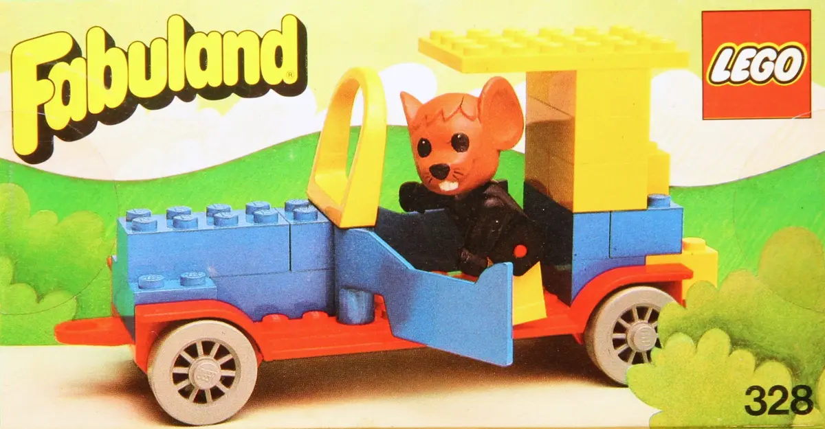 LEGO Fabuland 121 Roadster set