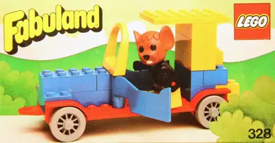 LEGO Fabuland 121 Roadster set
