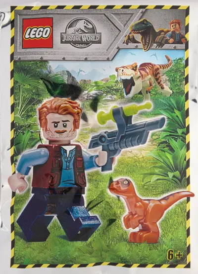 LEGO Jurassic World 121904 Owen with Baby Raptor set