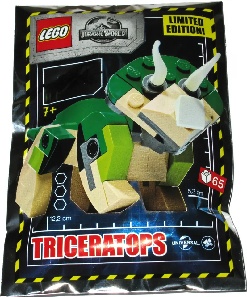LEGO Jurassic World 122006 Triceratops set