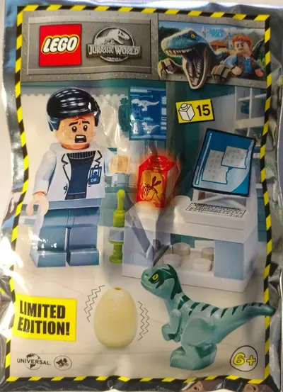 LEGO Jurassic World 122112 Dr. Wu's Laboratory set