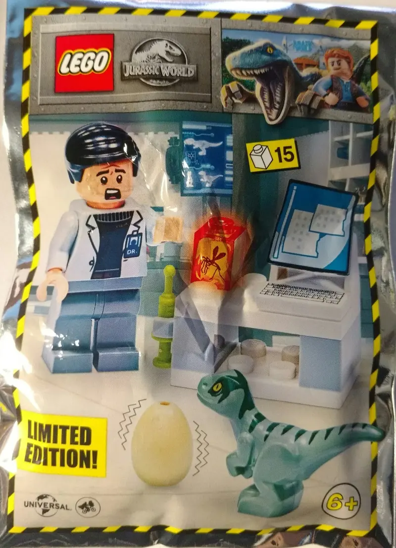 LEGO Jurassic World 122112 Dr. Wu's Laboratory set