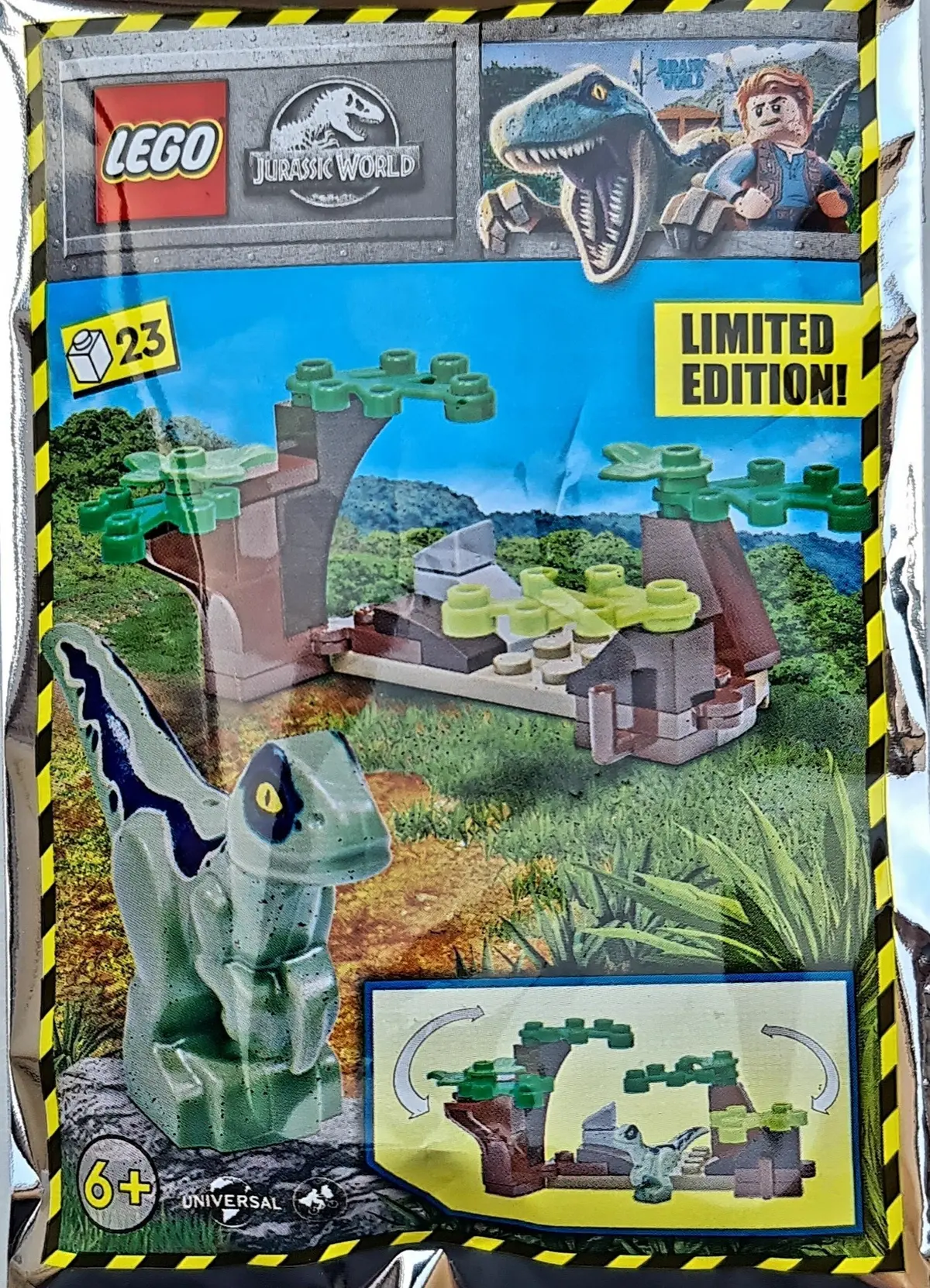 LEGO Jurassic World 122217 Raptor and Hideout set
