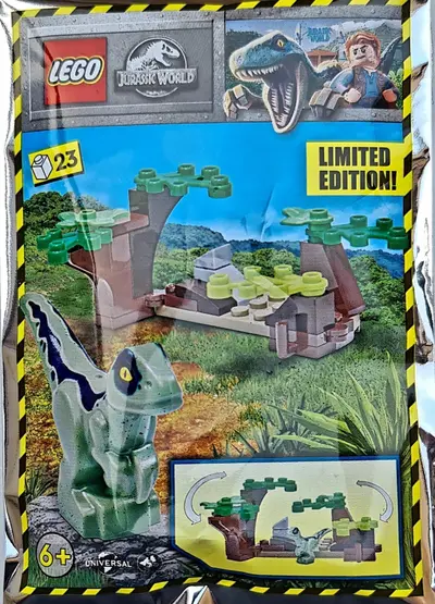 LEGO Jurassic World 122217 Raptor and Hideout set