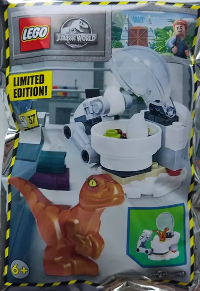 LEGO Jurassic World 122219 Raptor with Hatchery set