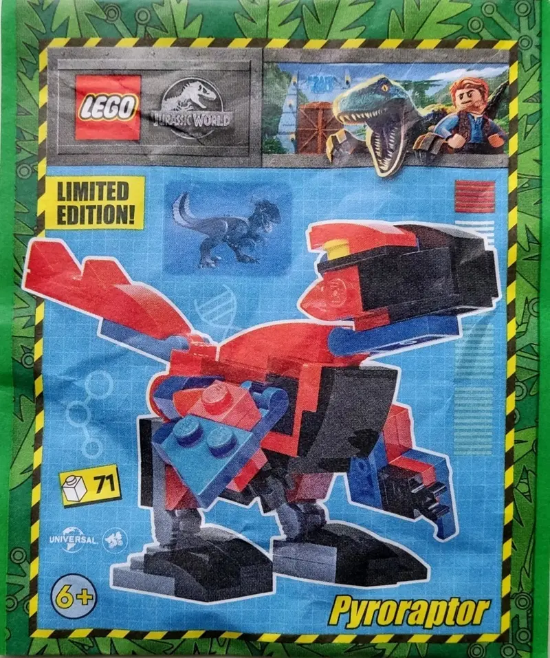 LEGO Jurassic World 122329 Pyroraptor set