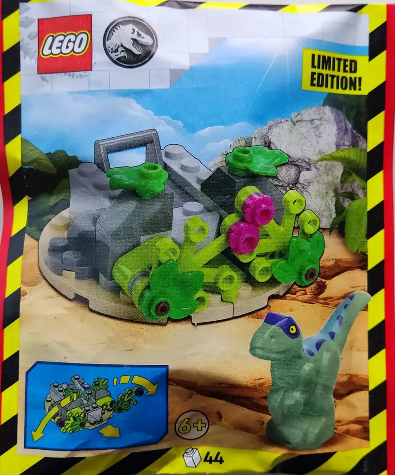 LEGO Jurassic World 122406 Raptor and Hideout set