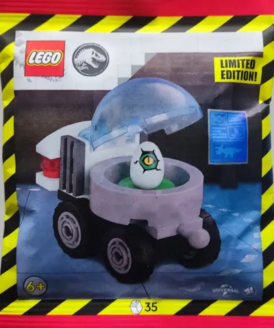 LEGO Jurassic World 122407 Mobile Incubator with Egg set