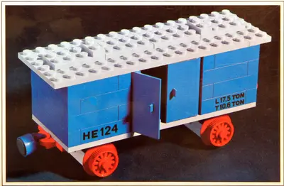 LEGO Trains 124 Goods Wagon set