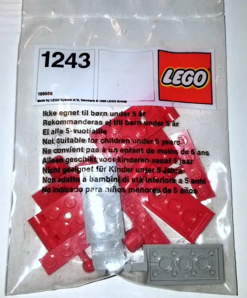 LEGO Service Packs 1243 Hinges and Couplings set