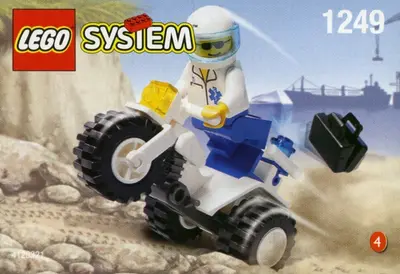 LEGO Town 1249 Tri-motorbike set
