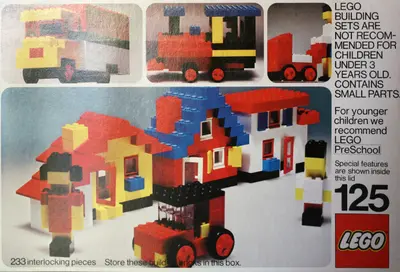 LEGO Universal Building Set 125 Universal Building Set set