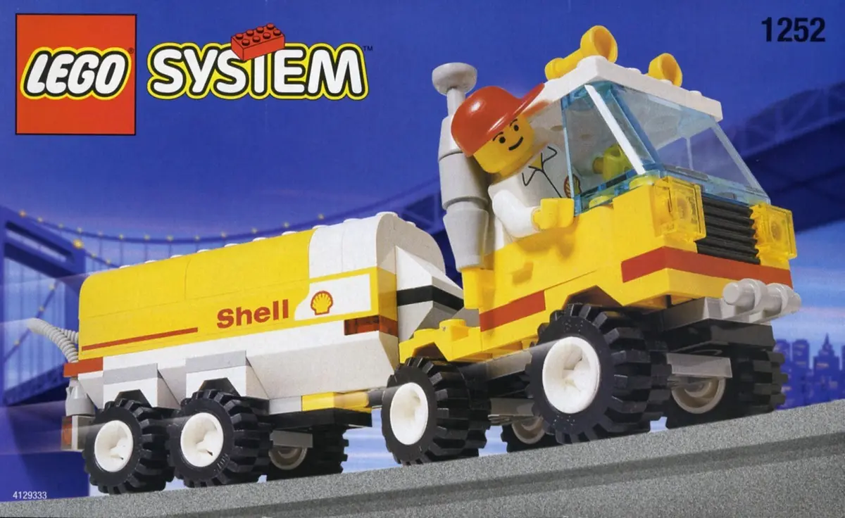 LEGO Town 1252 Shell Tanker set