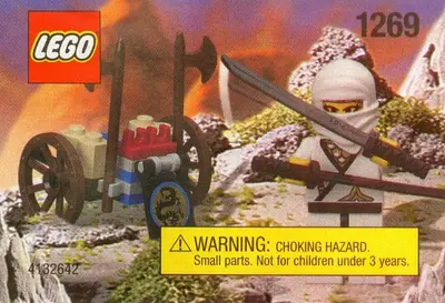 LEGO Castle 1269 White Ninja set