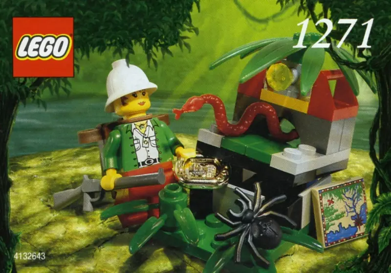 LEGO Adventurers 1271 Jungle Surprise set