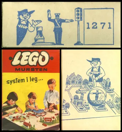 LEGO System 1271 Traffic Police Set set