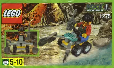 LEGO Rock Raiders 1275 Chainsaw Bulldozer set