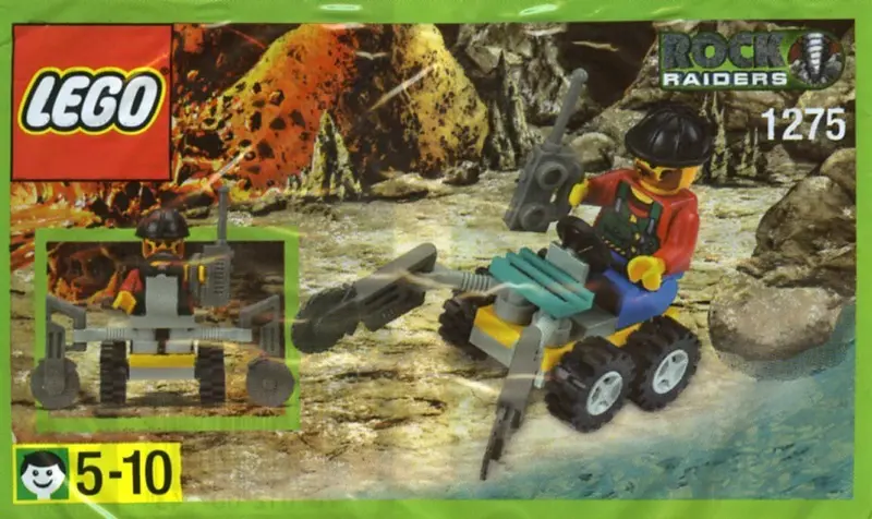 LEGO Rock Raiders 1275 Chainsaw Bulldozer set