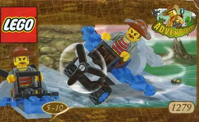 LEGO Adventurers 1279 Cunningham's Dinofinder set