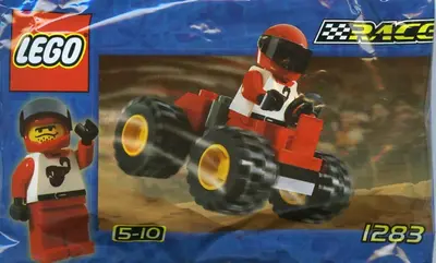 LEGO Town 1283 Red Four Wheel Driver set