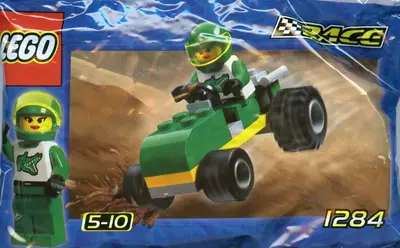 LEGO Town 1284 Green Buggy set