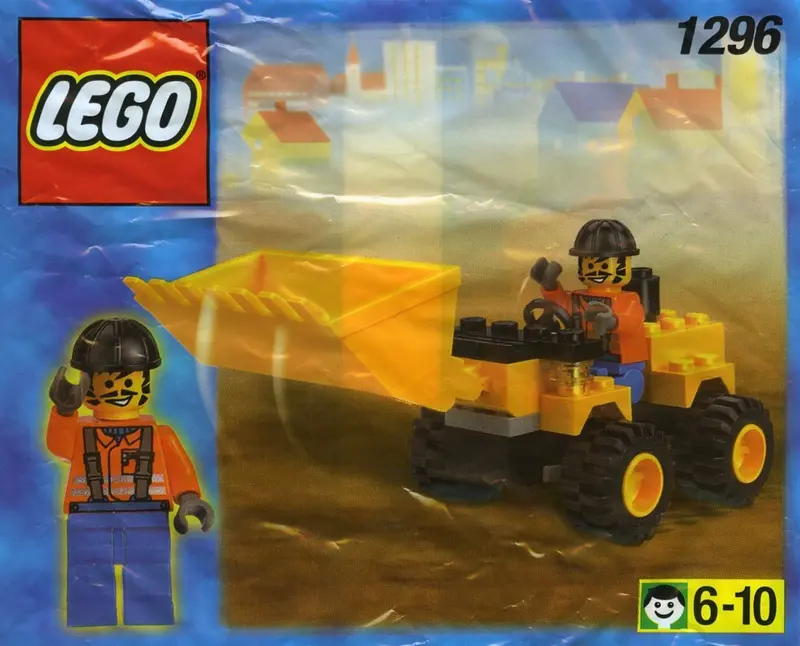 LEGO Town 1296 Land Scooper set