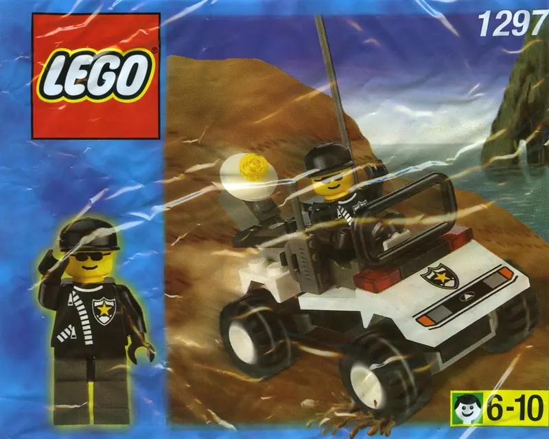 LEGO Town 1297 Speed Patroller set