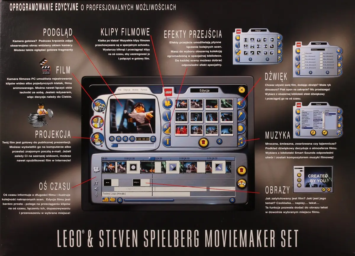 LEGO Studios 1349 Steven Spielberg Moviemaker Set set, image 3
