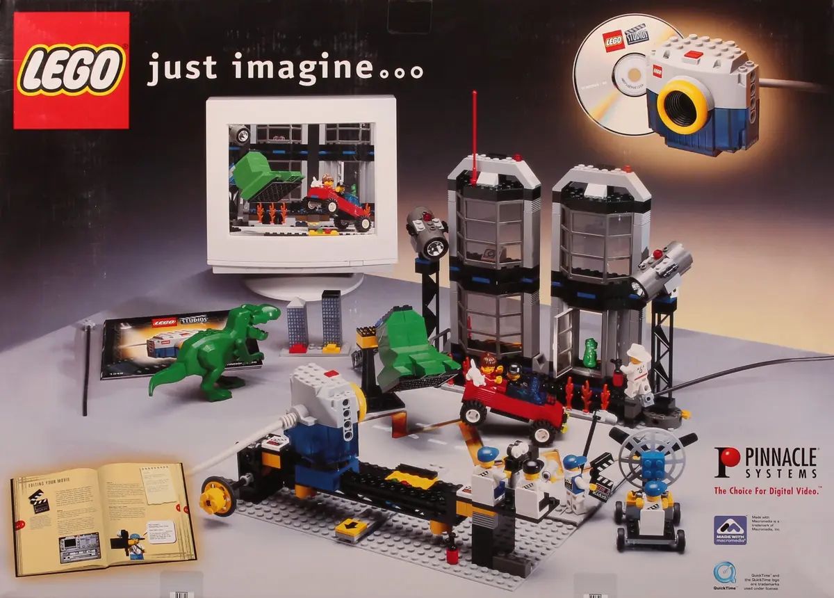 LEGO Studios 1349 Steven Spielberg Moviemaker Set set, image 2