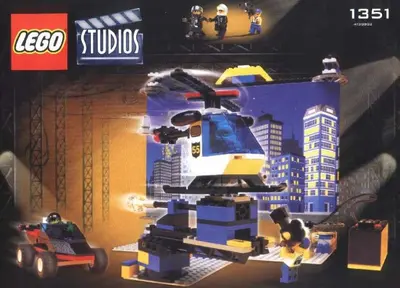 LEGO Studios 1351 Movie Backdrop Studio set