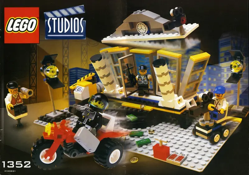 LEGO Studios 1352 Explosion Studio set